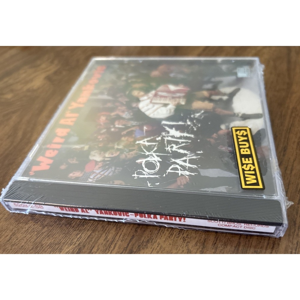 WEIRD AL YANKOVIC - Polka Party - CD New 1990 Living With A Hernia Dog Eat Dog - Picture 4 of 5